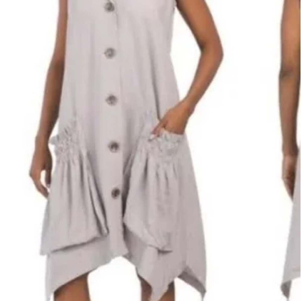 Tan dress by FORCYNTHIA